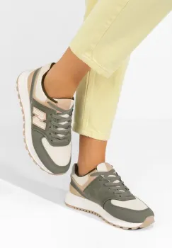 Sneakers dama Colene verzi imagine