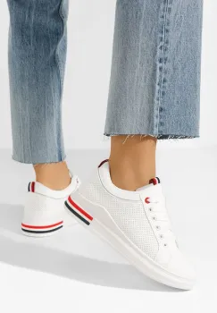 Sneakers dama Coretta albi imagine