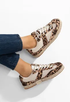 Sneakers dama Dianka leopard imagine