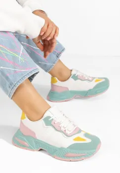 Sneakers dama Elna multicolori imagine