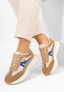 Sneakers dama Esira kaki imagine