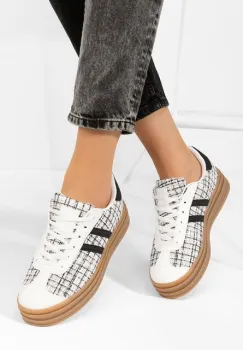 Sneakers dama Fonda albi imagine