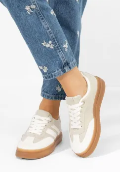 Sneakers dama Herberta bej imagine