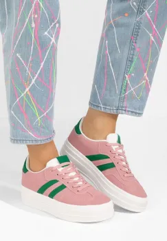 Sneakers dama Jazmine roz imagine