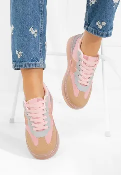 Sneakers dama Lumira multicolori imagine