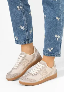 Sneakers dama Magdalene bej imagine
