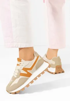 Sneakers dama Nyesha bej imagine