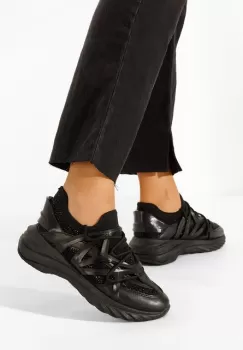 Sneakers dama Playas negri imagine