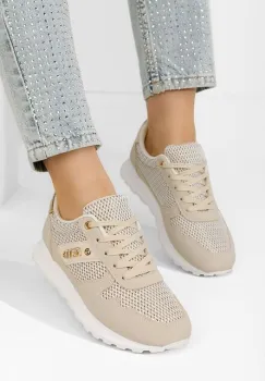 Sneakers dama Satina bej imagine