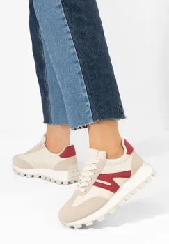 Sneakers dama Shelena bej imagine