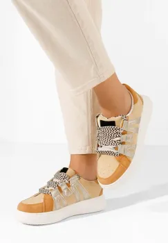 Sneakers dama Tommy kaki imagine