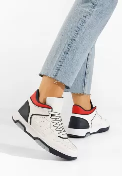 Sneakers High-Top Ivanka albi imagine