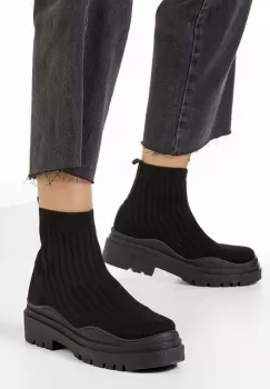 Sneakers High-Top negri Brinley V1 imagine