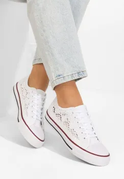 Tenisi dama Brittany V2 albi imagine