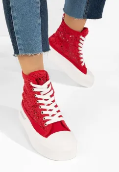 Tenisi inalti dama Divana rosii imagine