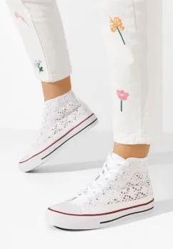 Tenisi inalti dama Miyana V2 albi imagine