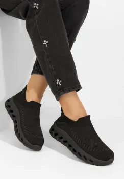 Tenisi Slip-On Dyanna negri imagine