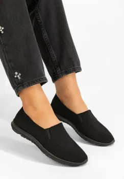 Tenisi Slip-On Gretia negri imagine
